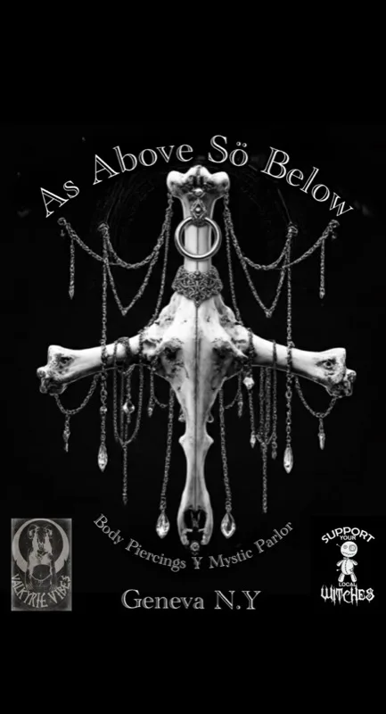 As Above Sö Below — Body Piercings & Mystic Parlor, Geneva NY